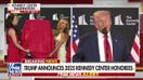 Trump praises Kennedy Center honorees as 'unbelievable talents'