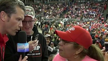 Voters react to President Trump's New Hampshire rally