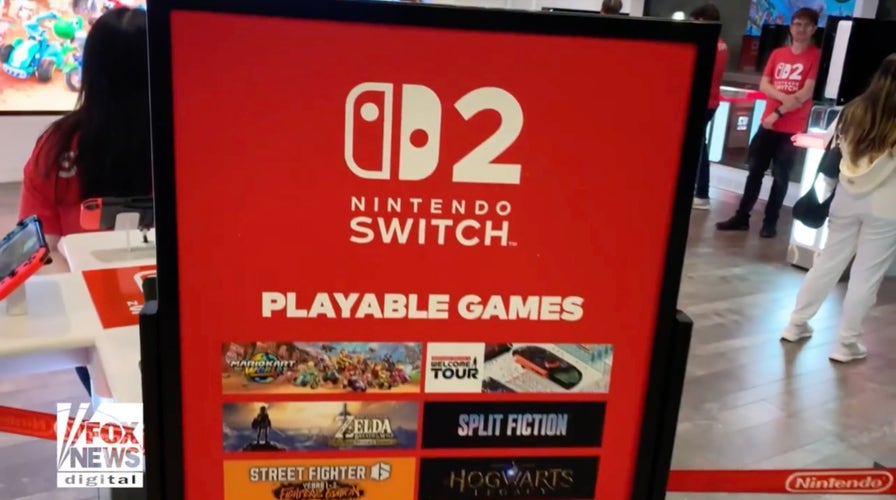 Nintendo Switch 2 hits the shelves
