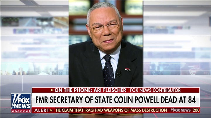 Colin Powell had 'an ability to bring people together': Ari Fleischer