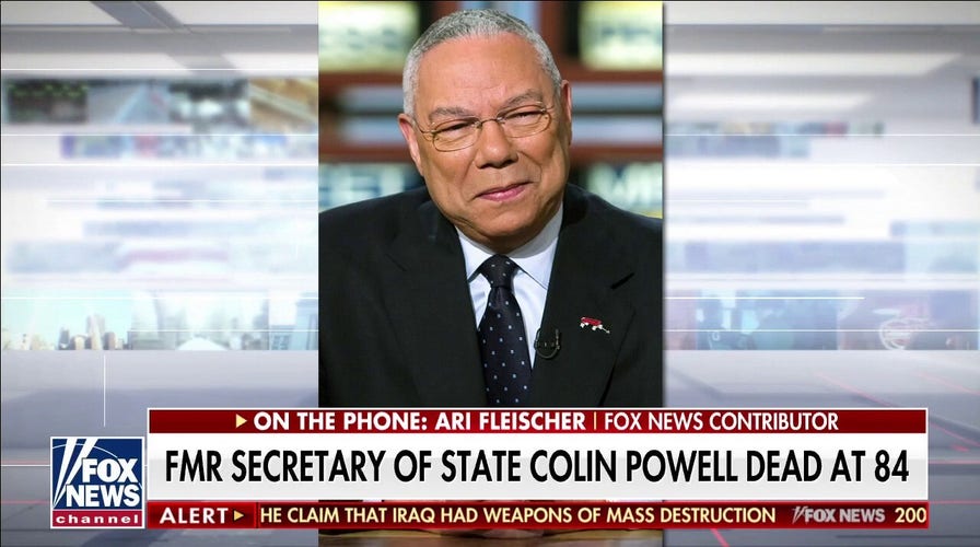 Colin Powell had 'an ability to bring people together': Ari Fleischer