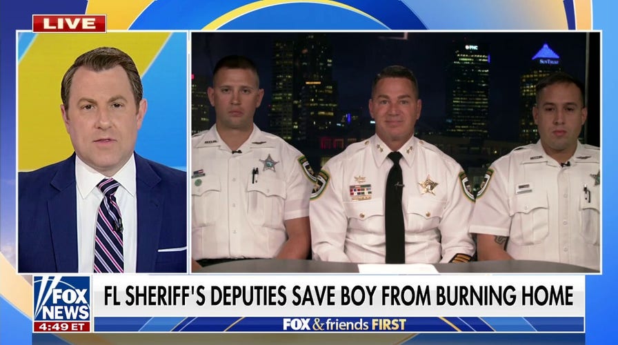 Florida sheriff praises deputies who save child from house fire