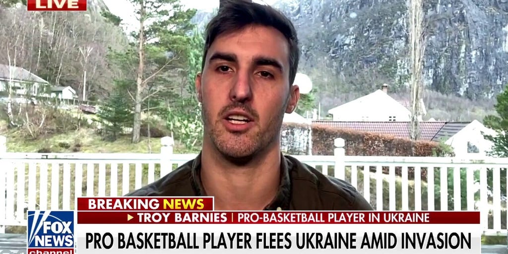 Pro basketball player flees 'escalating' Ukraine conflict Fox News Video