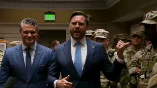 Vance visits National Guard troops at Union Station amid Washington crime crackdown