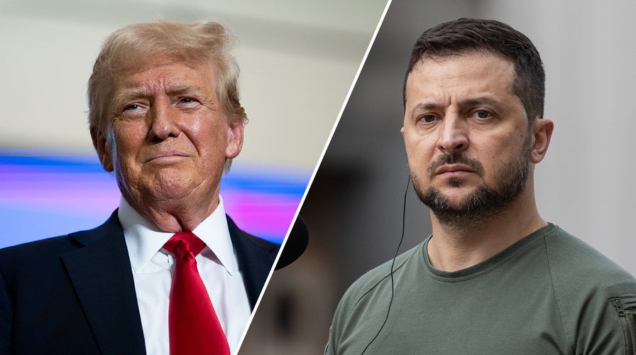 WATCH LIVE: Former President Trump meets with Ukrainian President Zelenskyy