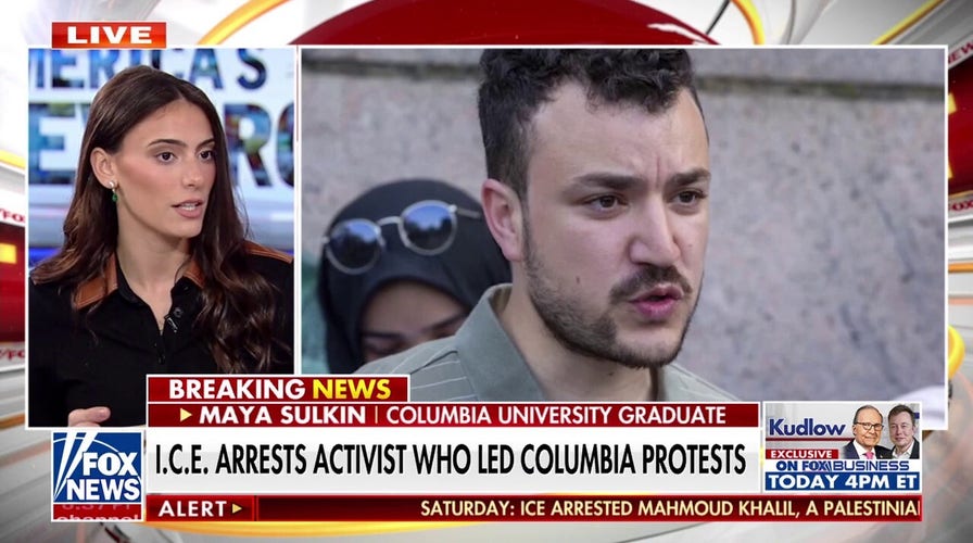 ICE arrests anti-Israel activist behind Columbia protests as green card hangs in the balance