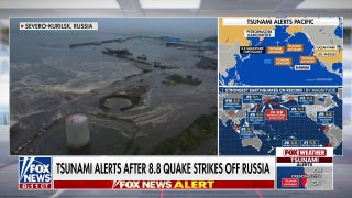 Tsunami alerts issued for Hawaii, West Coast after major earthquake near Russia