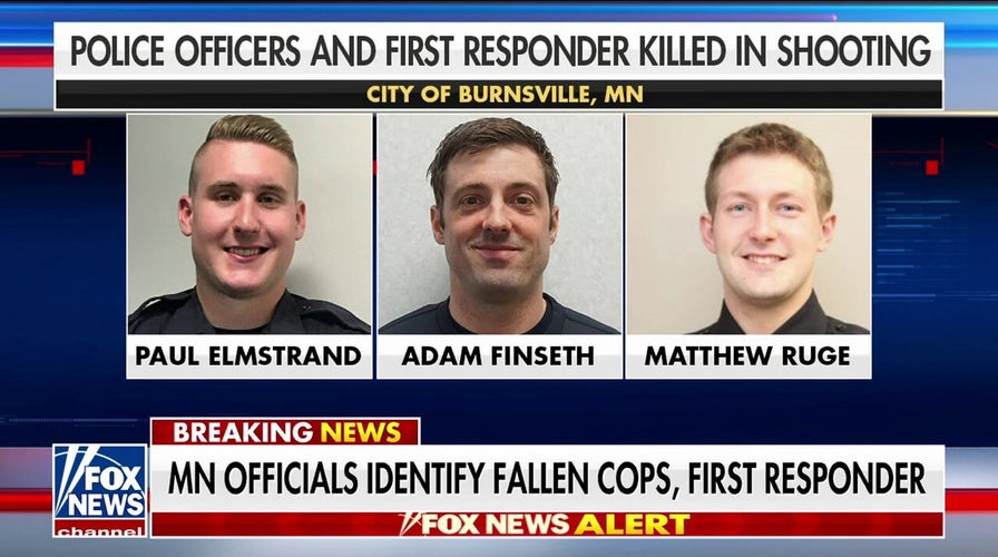 Two police officers, first responder killed in Minnesota shooting identified