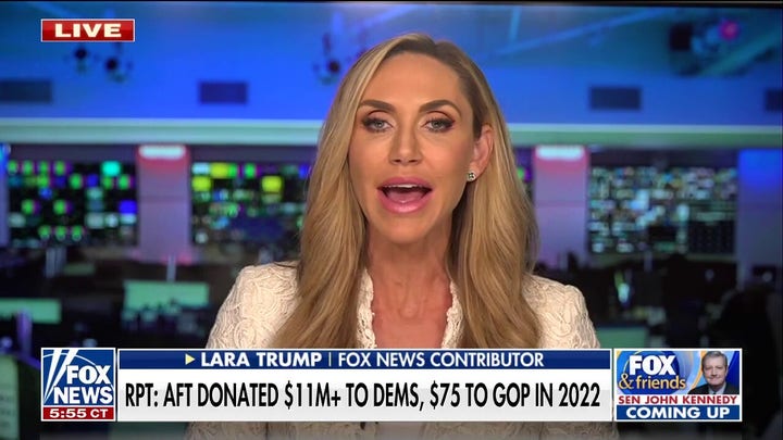 Lara Trump rips Weingarten's reelection: She cares about her far-left agenda, not kids