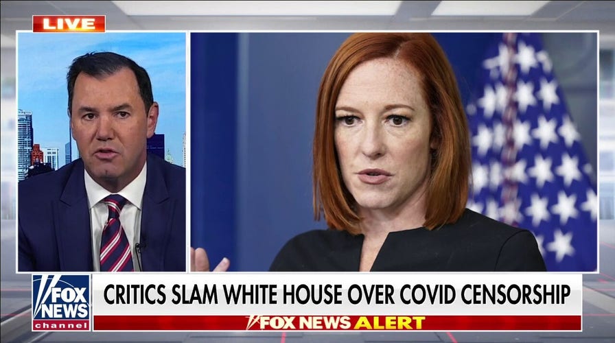 Psaki should have been banned on social media for 'misinformation': Concha