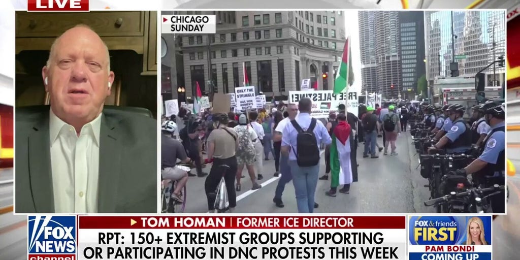 100k anti-Israel protesters reportedly expected to rally outside DNC
