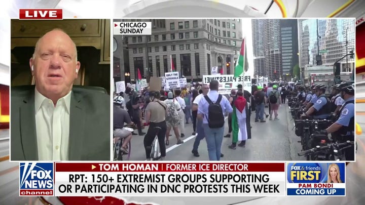 100k anti-Israel protesters reportedly expected to rally outside DNC