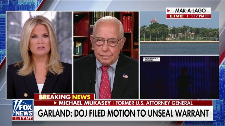 Michael Mukasey: 'At least somebody hoped' Trump raid would have evidence from Jan. 6