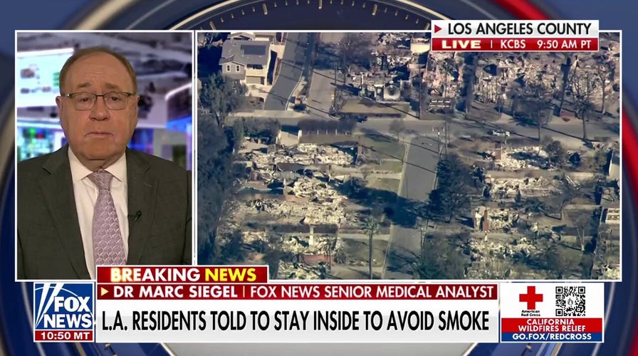 Dr. Marc Siegel warns of health issues to monitor due to California wildfires: ‘You can’t take this lightly’
