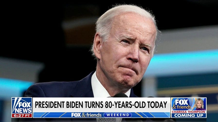 Biden becomes first president to reach 80 years old while in office