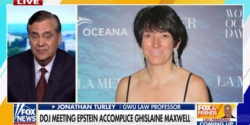 Jonathan Turley says Ghislaine Maxwell was never previously interviewed by investigators