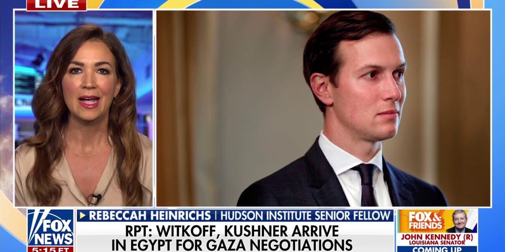 Witkoff, Kushner reportedly staying in Egypt until peace deal reached with Hamas