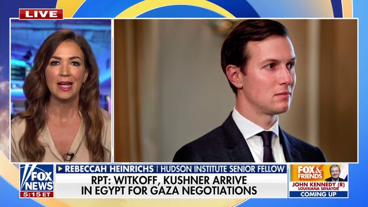Witkoff, Kushner reportedly staying in Egypt until peace deal reached with Hamas