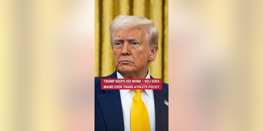 PROMISES KEPT: Trump keeps his word and takes the state of Maine to court over trans athlete policy