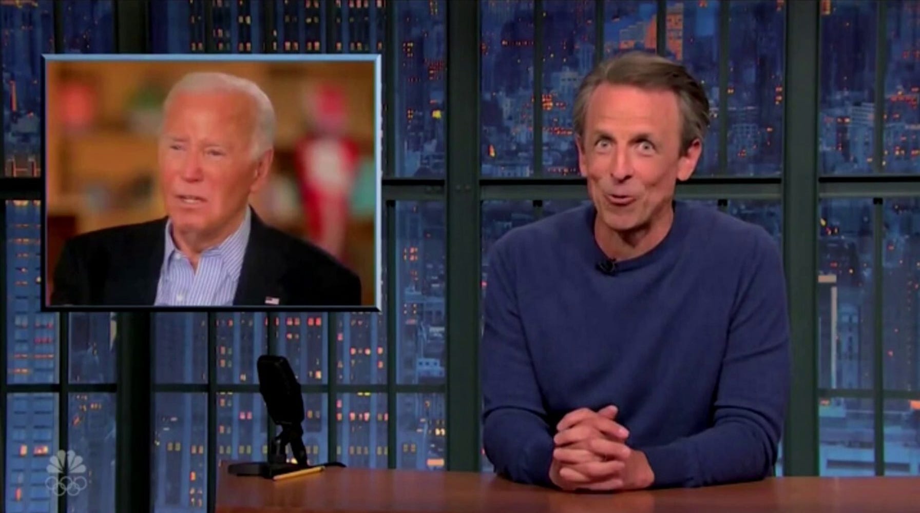 Seth Meyers Slams Biden for Underestimating Trump Threat