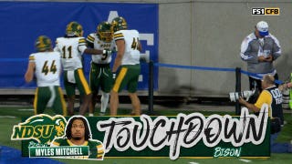 Myles Mitchell scores 31-yard TD, giving North Dakota State lead against Air Force
