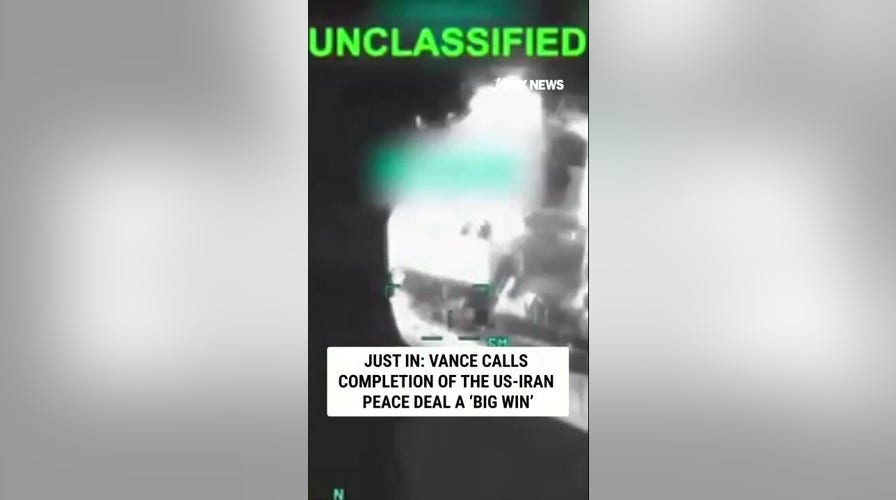 JUST IN: Vance calls completion of the US-Iran peace deal a ‘big win’