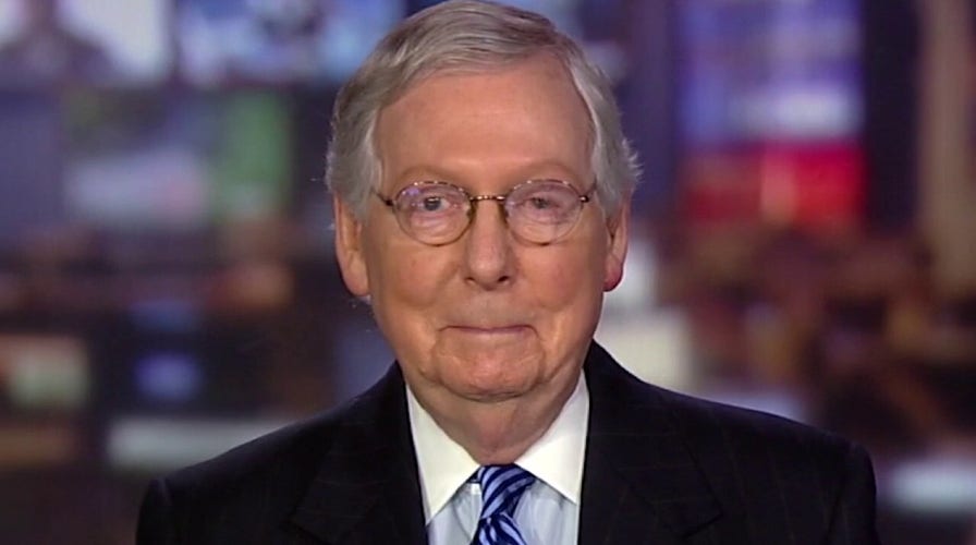Sen. McConnell calls out Pelosi for being 'childish and petty'