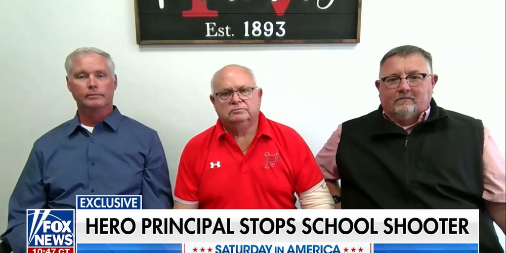 High school principal recounts stopping school shooter