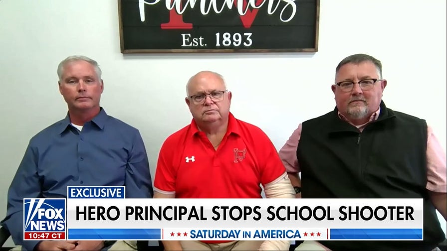 High school principal recounts stopping school shooter