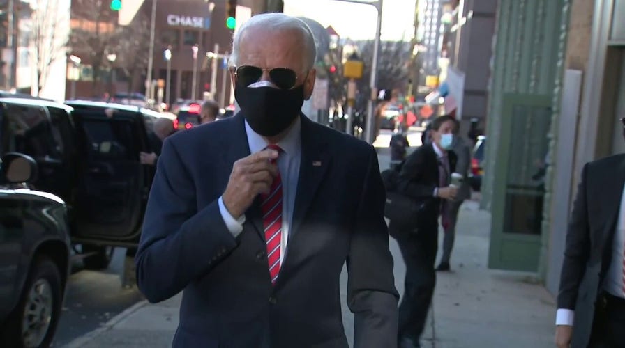 Biden responds to why he chose national security staff first