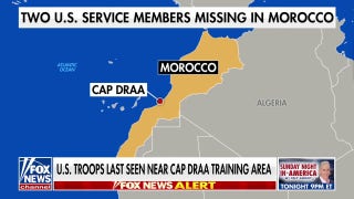 Search underway for 2 US service members missing in Morocco