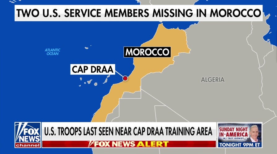Search underway for 2 US work  members missing successful  Morocco 