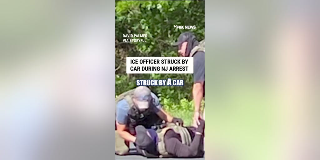ICE officer struck by car during NJ arrest attempt