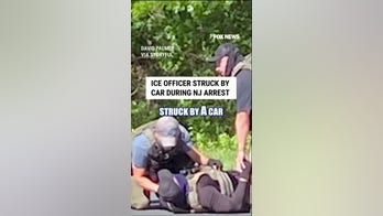 ICE officer struck by car during NJ arrest attempt