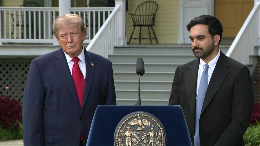President Trump defends decision to ban media outlets from the White House