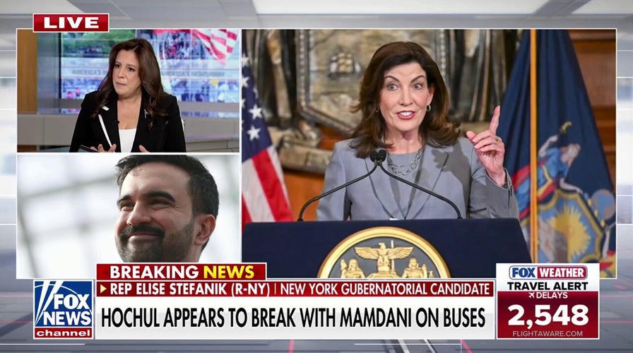 Stefanik warns ‘Hochul will bend the knee’ to Mamdani as NY governor race heats up