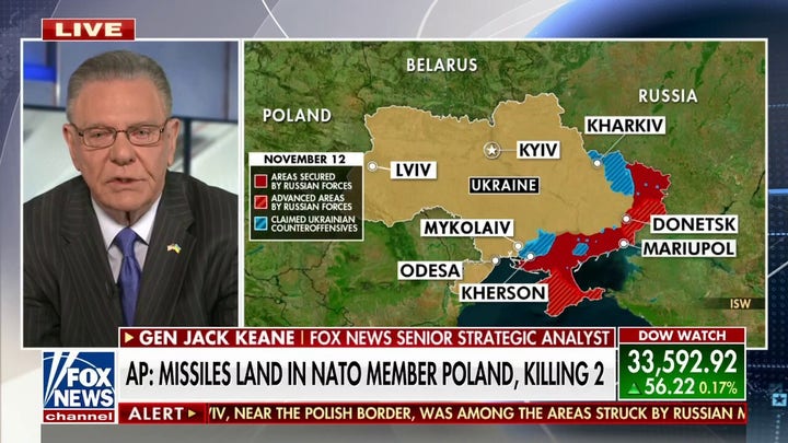 Keane: NATO should get involved in 'recklessness' of Russia firing close to border