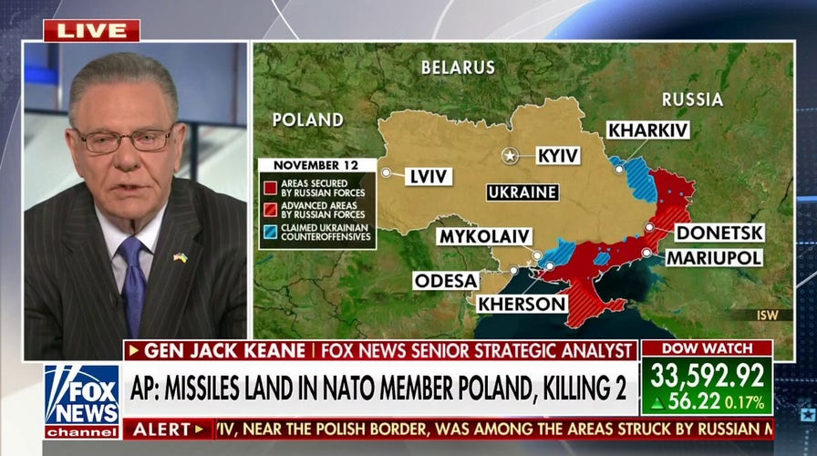 Keane: NATO should get involved in 'recklessness' of Russia firing close to border