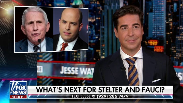 Watters bids farewell to Stelter and Fauci 