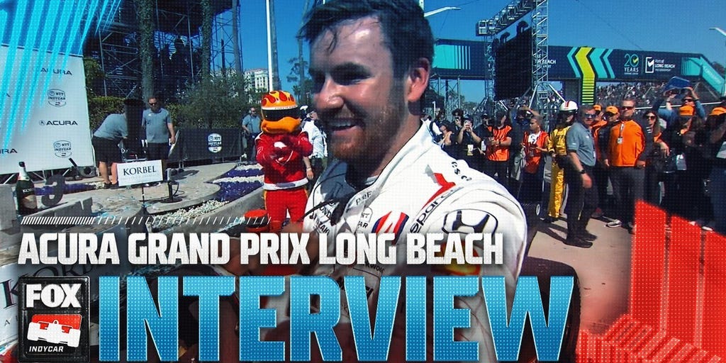 Kyle Kirkwood on first place finish in the Acura Grand Prix of Long Beach | INDYCAR on FOX