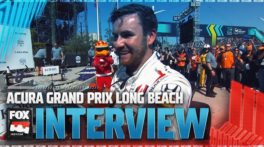 Kyle Kirkwood on first place finish in the Acura Grand Prix of Long Beach | INDYCAR on FOX