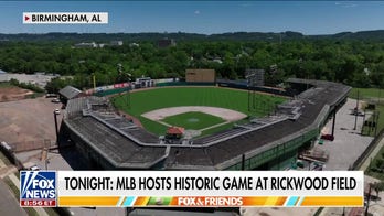 MLB hosts historic game at Negro League's Rickwood Field in Alabama 