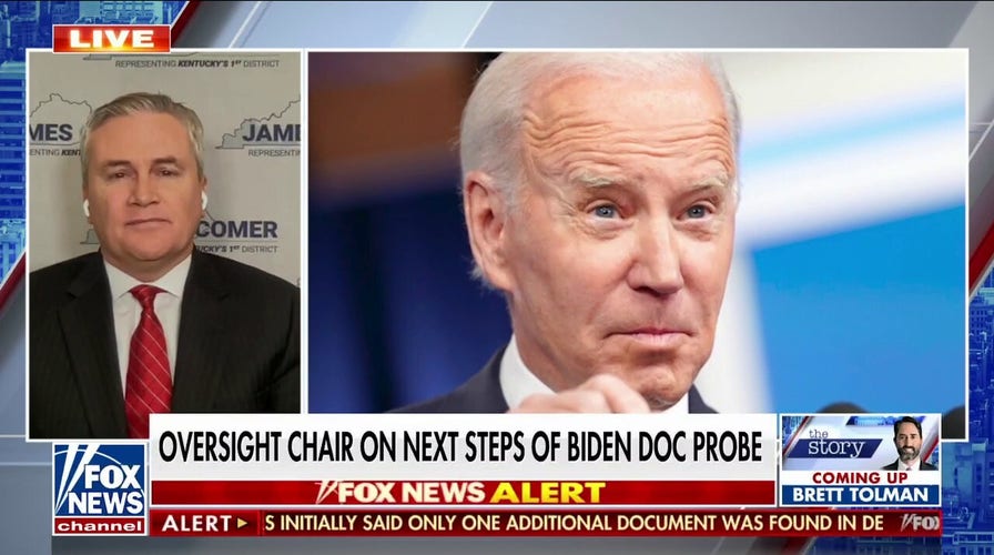 Rep. James Comer: Biden WH 'has been so inconsistent and so hypocritical from day one'