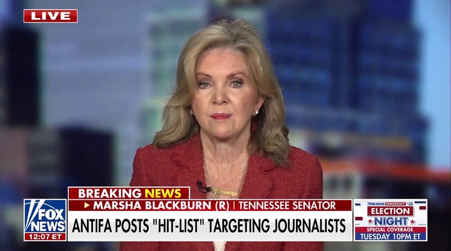 Sen Marsha Blackburn sounds alarm over Antifa ‘hit list’ targeting journalists