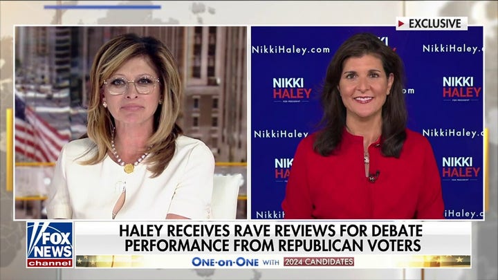 Nikki Haley: Prospect of a Kamala Harris presidency should 'send a chill up every American's spine'