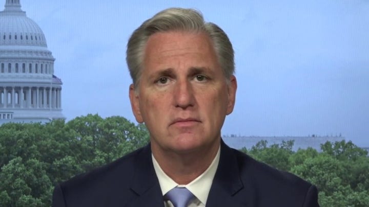 Rep. McCarthy: 'Sickening' that Democrats are using COVID-19 as an opportunity to enforce socialism