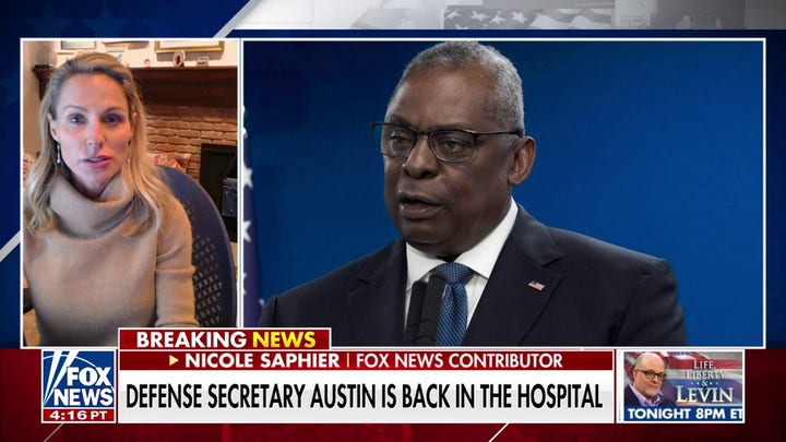 Dr. Nicole Saphier: Secretary Lloyd Austin likely being 'admitted' into hospital