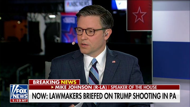 Speaker Johnson calls on Secret Service director to resign after Trump shooting