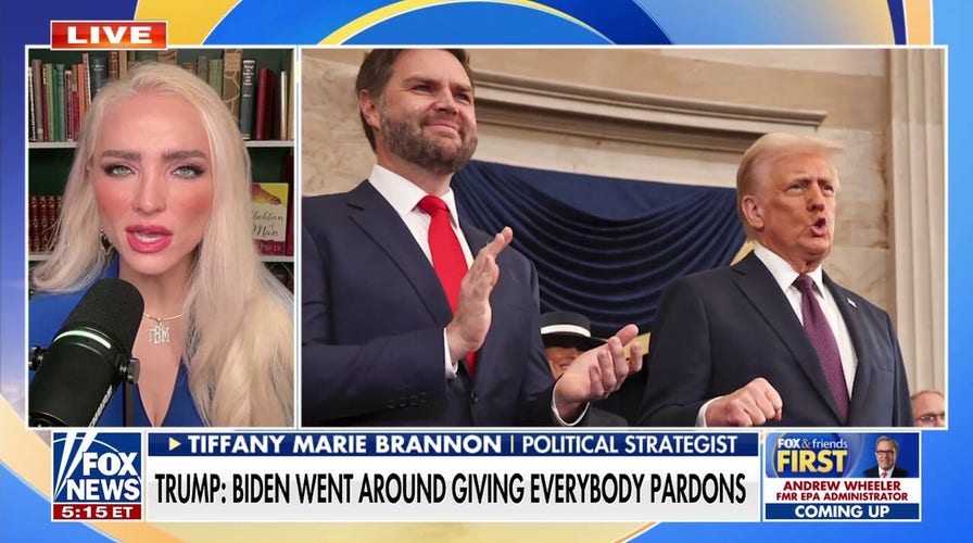Trump points out Biden didn't pardon himself as Speaker Johnson hints at investigation