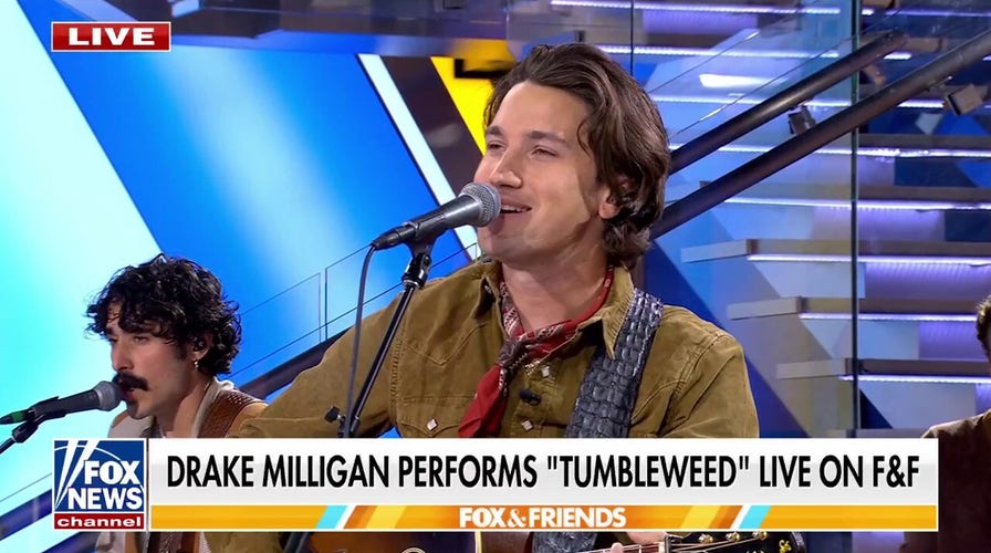 Drake Milligan performs 'Tumbleweed' on 'Fox & Friends'